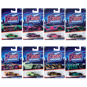 Zestaw Hot Wheels Neon Speeders 2024 Mix 1