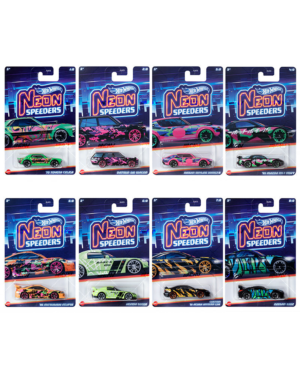 Zestaw Hot Wheels Neon Speeders 2024 Mix 1