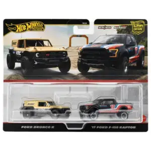 Ford Brondo R & Ford F-150 Raptor - 2-Pack Hot Wheels Premium