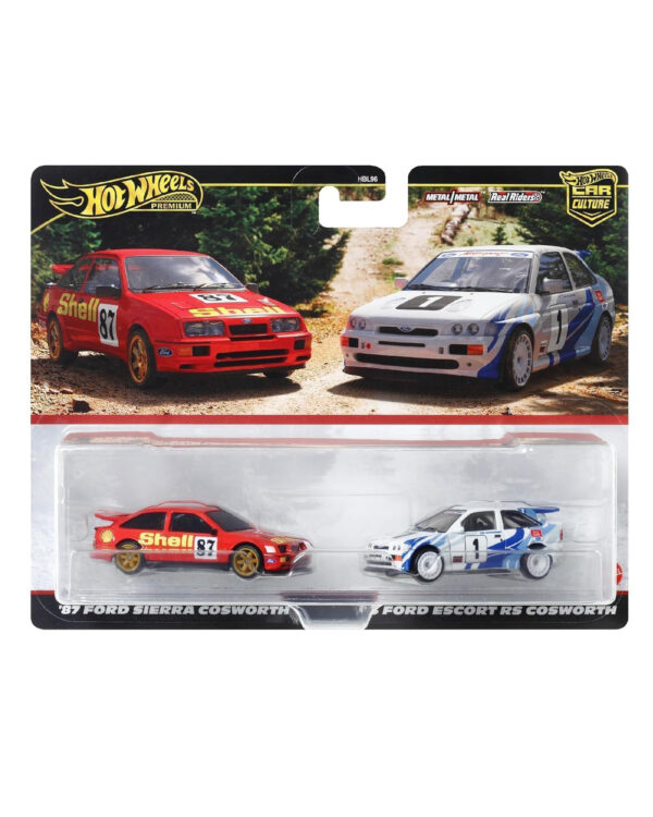 Ford Escort RS Cosworth & Ford Sierra Cosworth - 2-Pack Hot Wheels Premium
