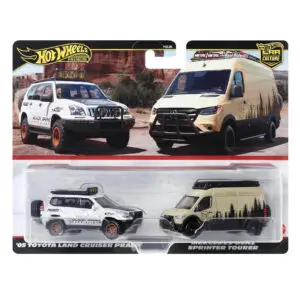 Mercedes-Benz Sprinter & Toyota Land Cruiser - 2-Pack Hot Wheels Premium