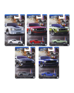 Zestaw Hot Wheels Mustang 60 Years (z CHASE)