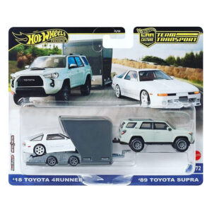Hot Wheels Team Transport '89 Toyota Supra MK3 & '18 Toyota 4Runner