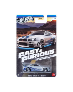Nissan Skyline GT-R (BNR34) - Hot Wheels Fast & Furious Brian O'Conner