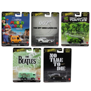 Zestaw Hot Wheels Premium Pop Culture 2024 Mix 4