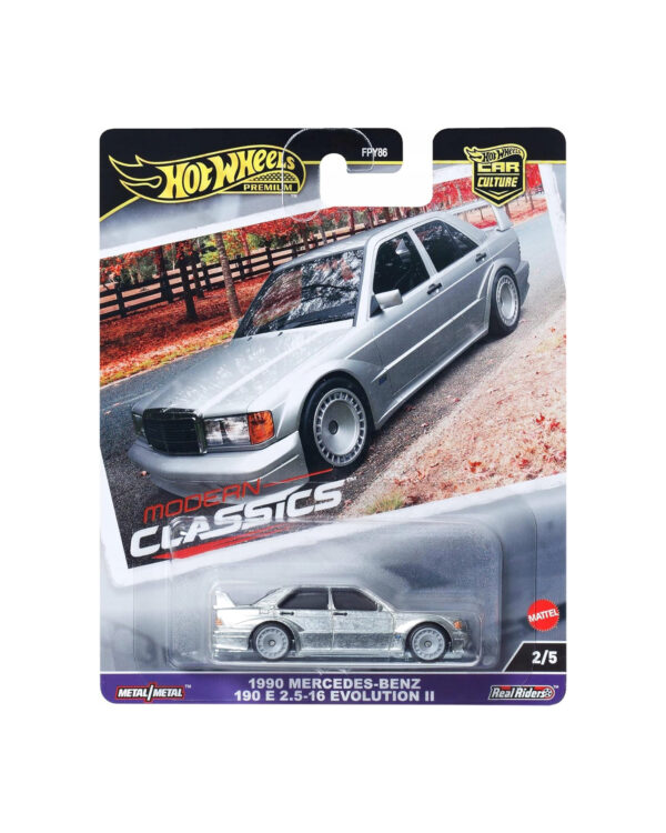 1990 Mercedes-Benz 190 E 2.5-16 - Hot Wheels Premium Modern Classics