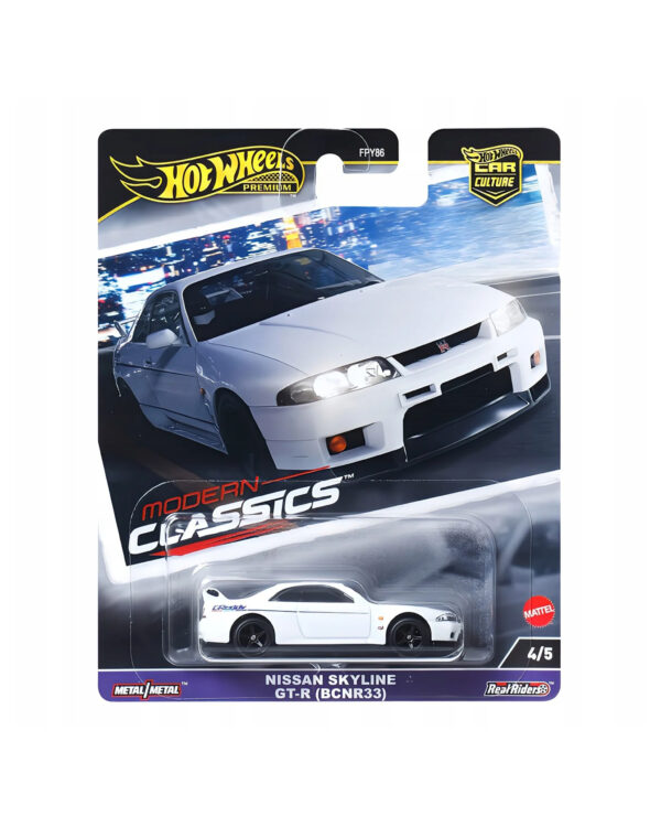 Nissan Skyline GT-R (BCNR33) - Hot Wheels Premium Modern Classics