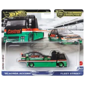 Hot Wheels Team Transport '96 Honda Accord & Fleet Street