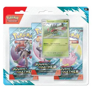 Pokemon TCG: Scarlet & Violet - Journey Together 3-Pack Blister Box - Yanmega