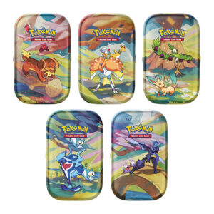 Pokémon TCG: Vibrant Paldea - Mini Tin - Zestaw (5 wzorów)