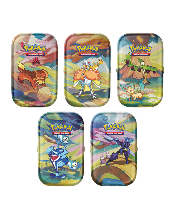 Pokémon TCG: Vibrant Paldea - Mini Tin - Zestaw (5 wzorów)
