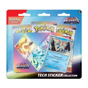 Pokemon TCG: Prismatic Evolutions – Tech Sticker Collection – Glaceon