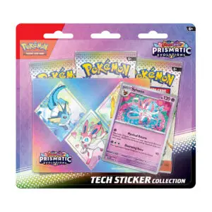 Pokemon TCG: Prismatic Evolutions – Tech Sticker Collection – Sylveon