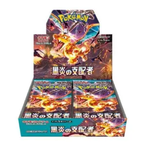 Pokémon Ruler of Black Flame Japoński Booster Box [sv3]