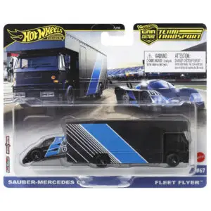 Hot Wheels Team Transport Sauber-Mercedes C9 & Fleet Flyer