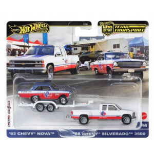 Hot Wheels Team Transport '63 Chevy Nova & '88 Chevy Silverado 3500