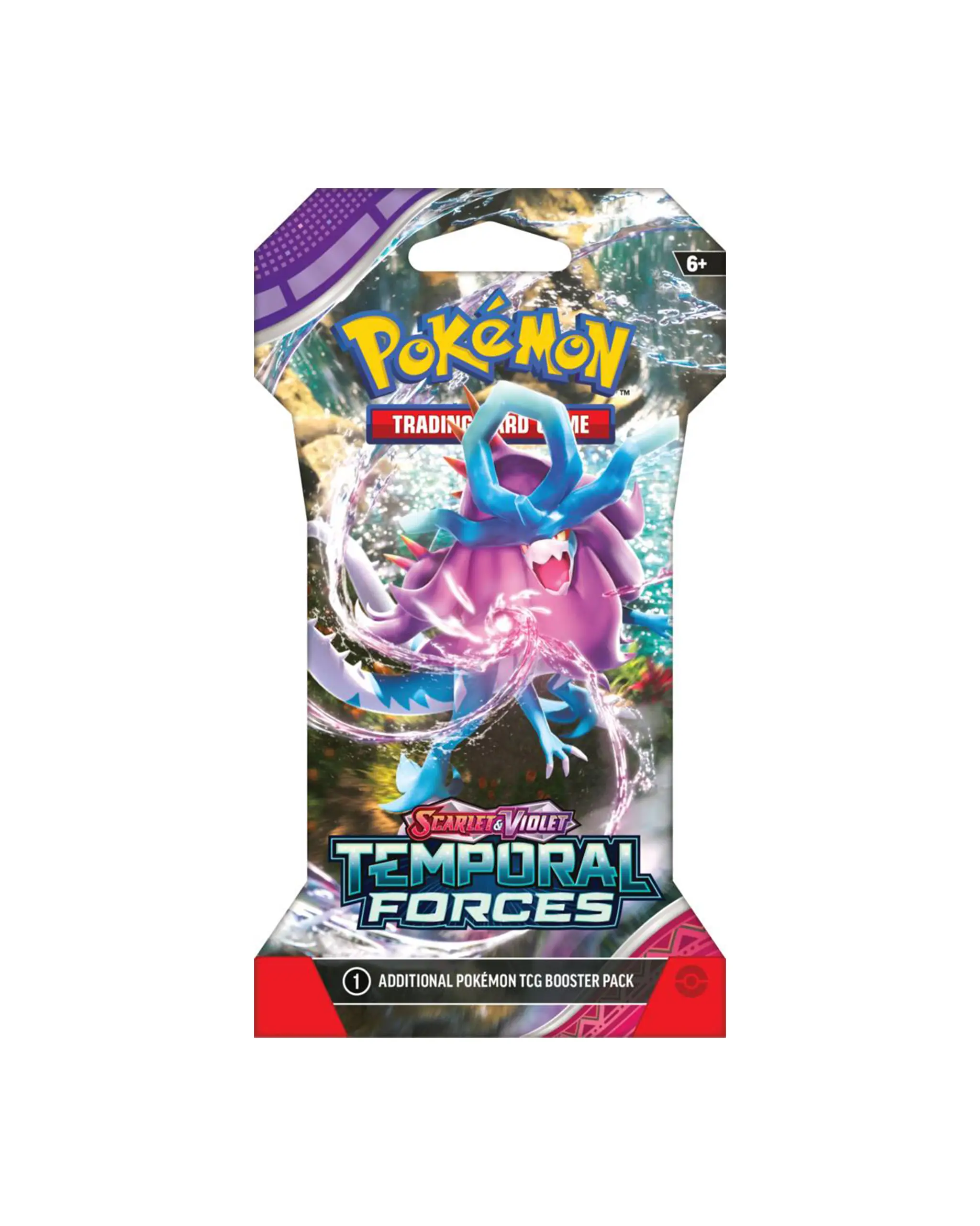 Pokémon TCG: Temporal Forces Sleeved Booster - obrazek 5