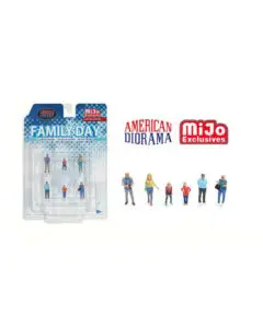 1/64 Family Day, Diecast Figure's