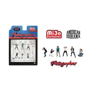 1/64 Photographers Figure set of 6 Figures.