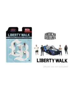 1/64 Team Liberty Walk Figure set of 5 Figures