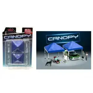 1/64 Canopy set of 2, blue