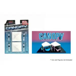 1/64 Canopy set of 2, white