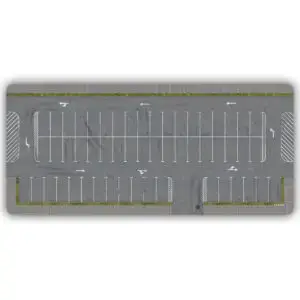 Mata Diorama "Parking" 90x40cm #1