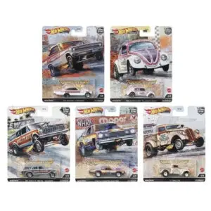 Zestaw Hot Wheels Premium Car Culture 2023 Drag Strip Demons