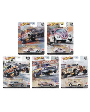 Zestaw Hot Wheels Premium Car Culture 2023 Drag Strip Demons