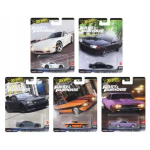 Zestaw Hot Wheels Premium Fast & Furious 2025 Mix 2
