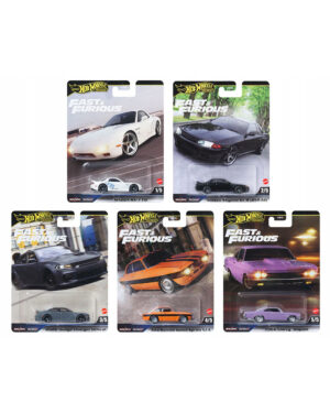 Zestaw Hot Wheels Premium Fast & Furious 2025 Mix 2
