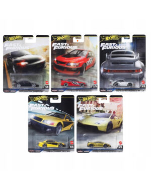 Zestaw Hot Wheels Premium Fast & Furious 2025 Mix 4