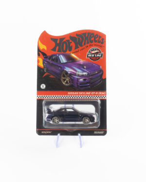 RLC Nissan Skyline GT-R R34 Midnight Purple - Miękki róg