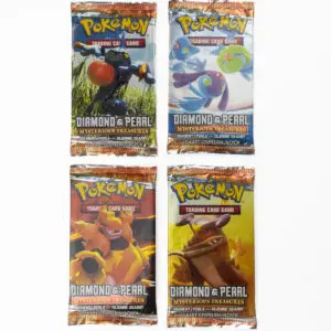 Zestaw Pokémon TCG: DIAMENT i PERŁA TAJEMNE SKARBY (po polsku) ART SET 4 szt.