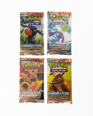 Zestaw Pokémon TCG: DIAMENT i PERŁA TAJEMNE SKARBY (po polsku) ART SET 4 szt.