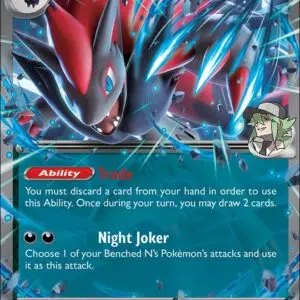 Karta Pokémon: Journey Together - 098 - N's Zoroark ex