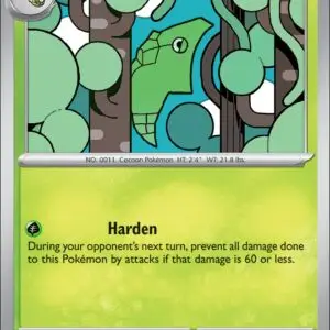 Karta Pokémon: Journey Together - 002 - Metapod (Reverse Holo)