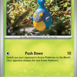 Karta Pokémon: Journey Together - 009 - Karrablast (Reverse Holo)