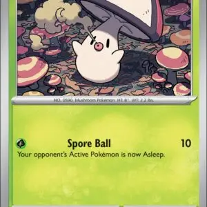 Karta Pokémon: Journey Together - 010 - Foongus (Reverse Holo)