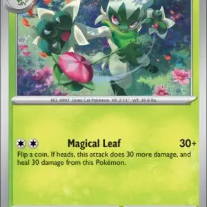 Karta Pokémon: Journey Together - 017 - Floragato (Reverse Holo)