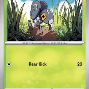 Karta Pokémon: Journey Together - 019 - Nymble (Reverse Holo)