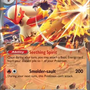 Karta Pokémon: Journey Together - 024 - Blaziken ex
