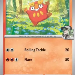 Karta Pokémon: Journey Together - 026 - N's Darumaka (Reverse Holo)