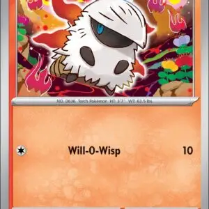 Karta Pokémon: Journey Together - 028 - Larvesta (Reverse Holo)