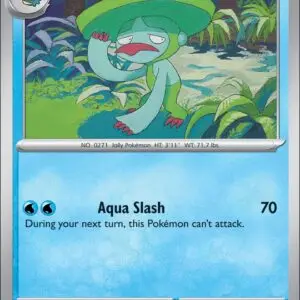 Karta Pokémon: Journey Together - 036 - Lombre (Reverse Holo)