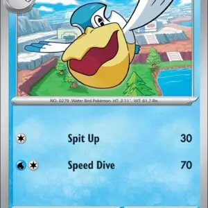 Karta Pokémon: Journey Together - 039 - Pelipper (Reverse Holo)