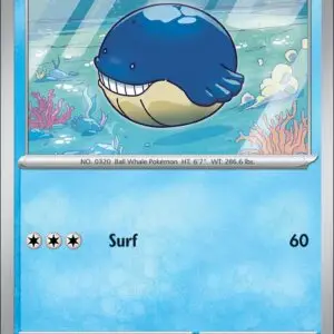 Karta Pokémon: Journey Together - 040 - Wailmer (Reverse Holo)
