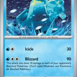Karta Pokémon: Journey Together - 042 - Regice (Reverse Holo)