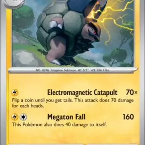 Karta Pokémon: Journey Together - 046 - Alolan Golem (Reverse Holo)
