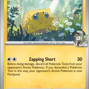 Karta Pokémon: Journey Together - 049 - N's Joltik (Reverse Holo)